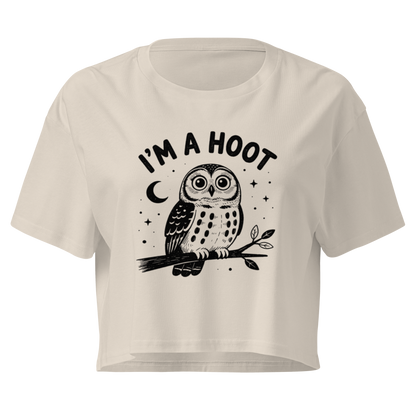 I'm a Hoot Relaxed Crop Top