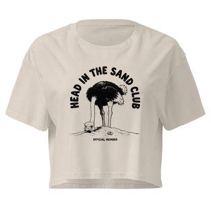 Head in the Sand Club Relaxed Crop Top