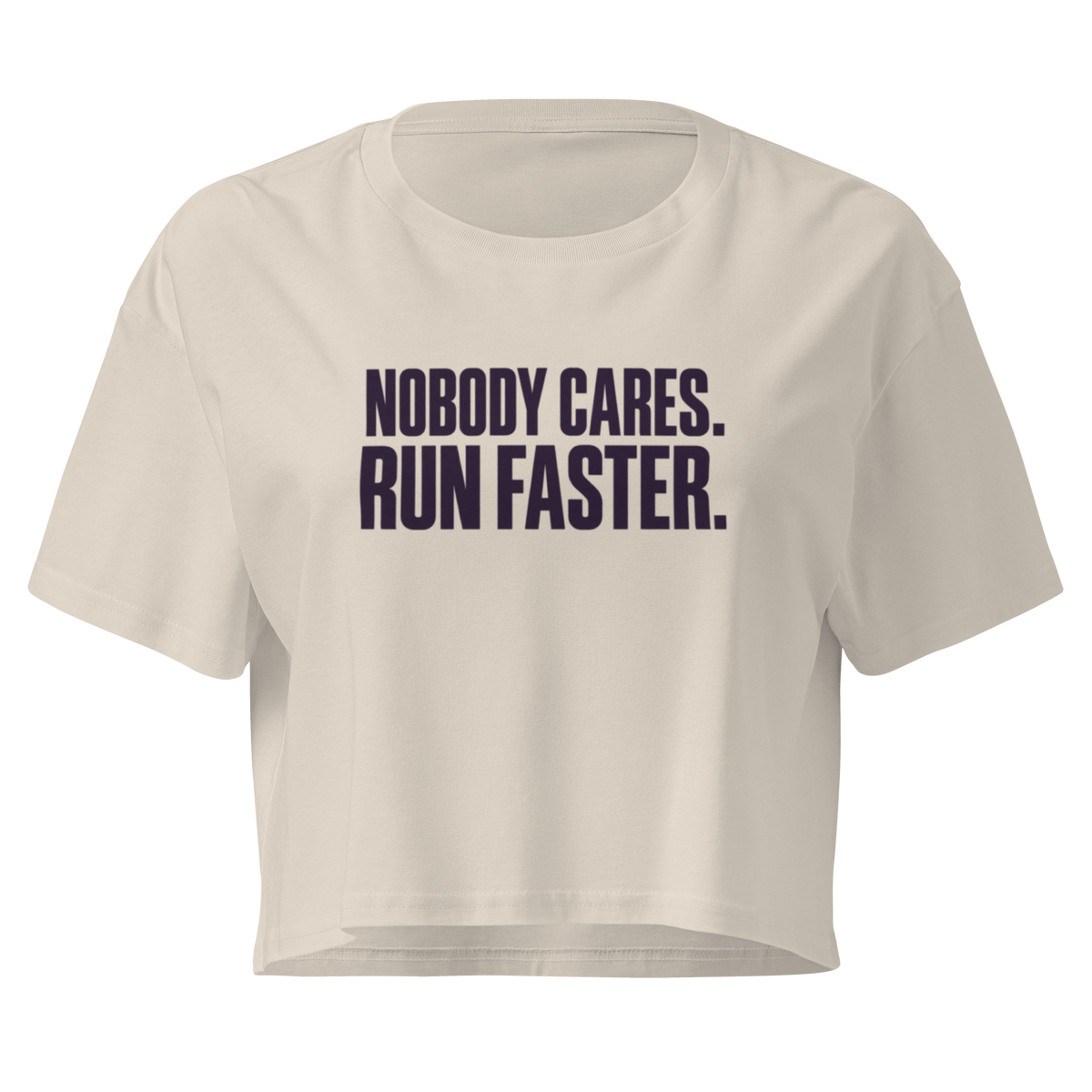 Run Faster Relaxed Crop Top
