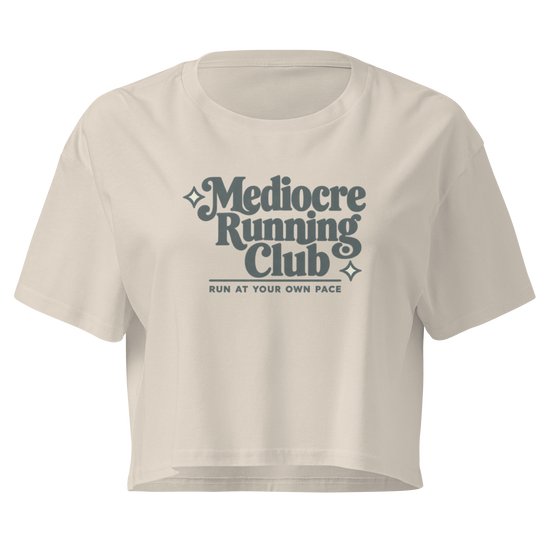 Mediocre Running Club Relaxed Crop Top