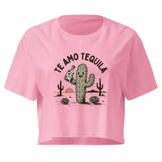 Te Amo Tequila Relaxed Crop Top
