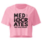 Mediocrates Relaxed Crop Top