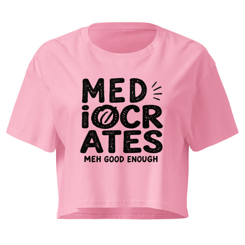 Mediocrates Relaxed Crop Top