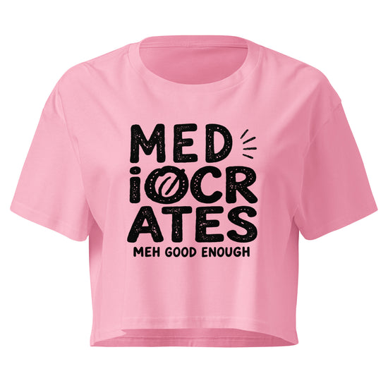 Mediocrates Relaxed Crop Top