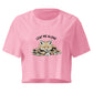 Leaf Me Alone (Fox) Relaxed Crop Top