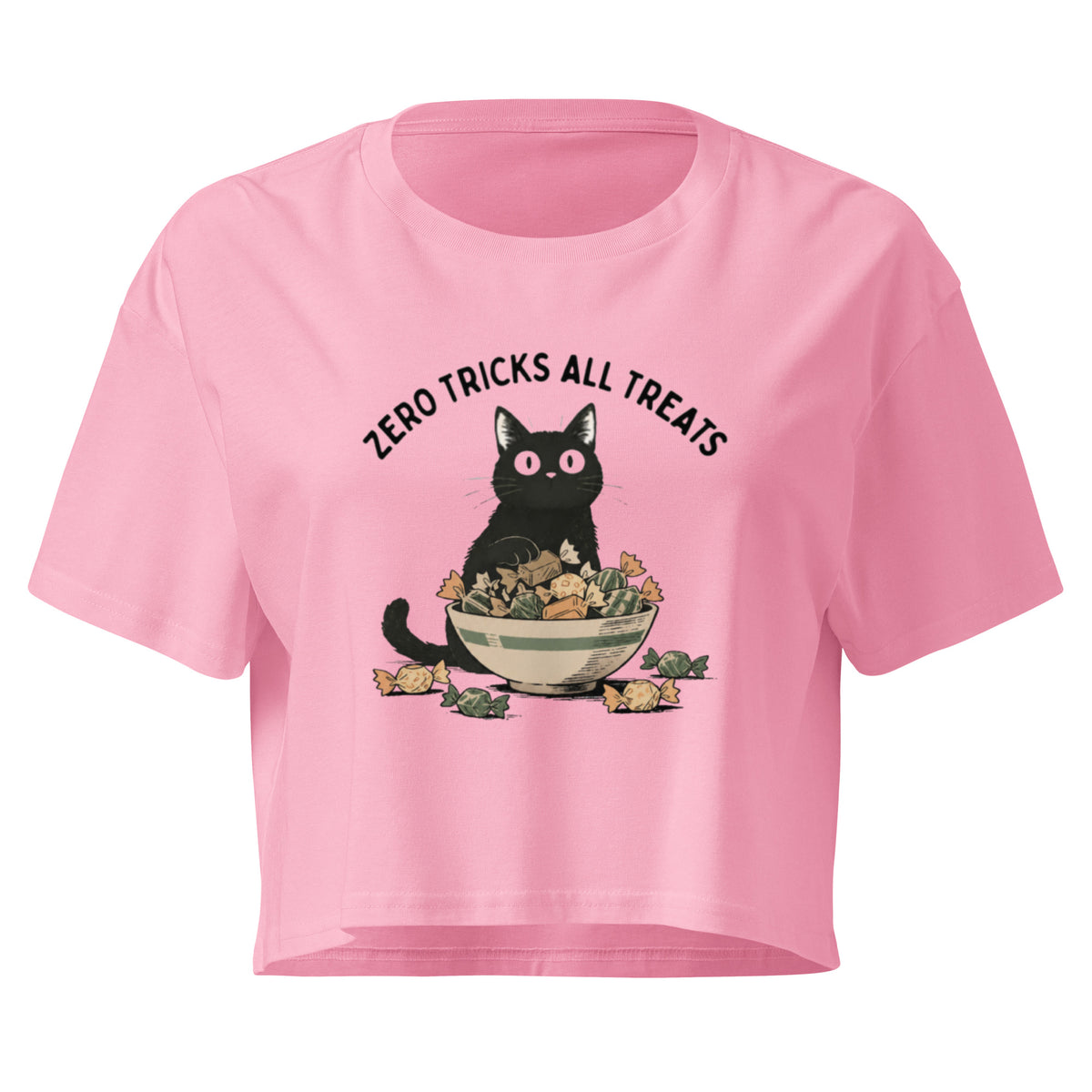 Zero Tricks All Treats Relaxed Crop Top