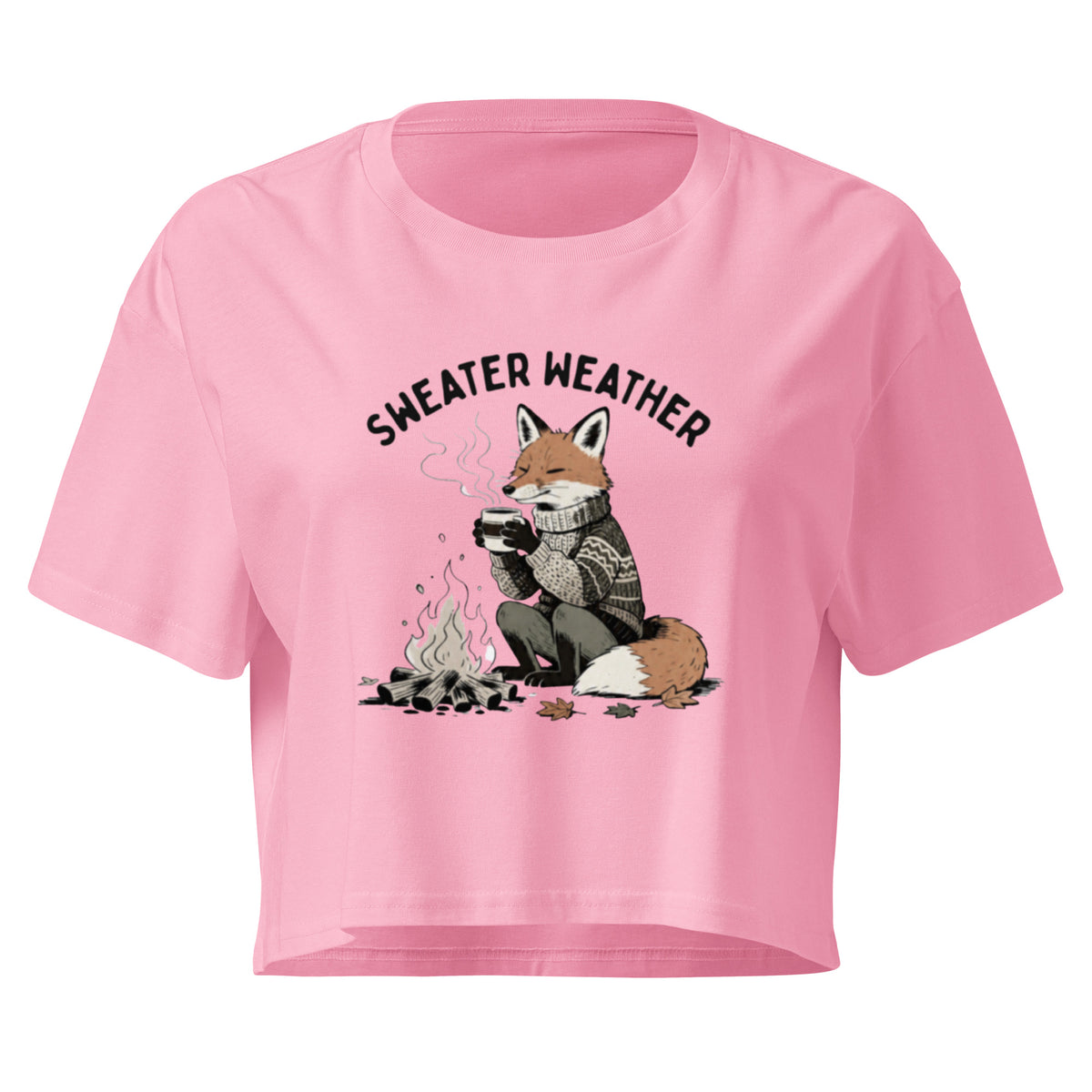 Sweater Weather Relaxed Crop Top