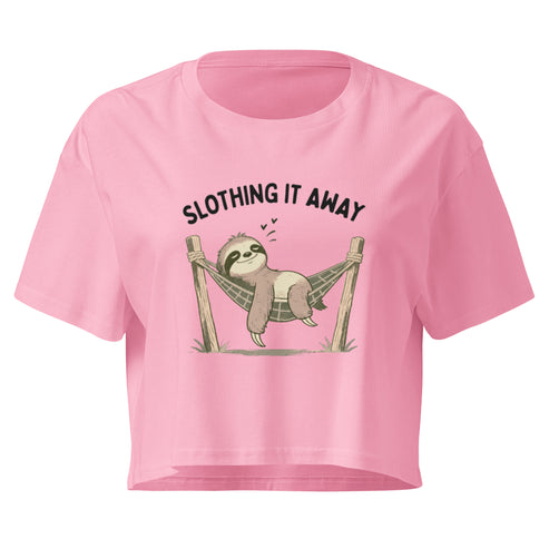 Slothing It Away Relaxed Crop Top