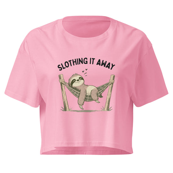 Slothing It Away Relaxed Crop Top