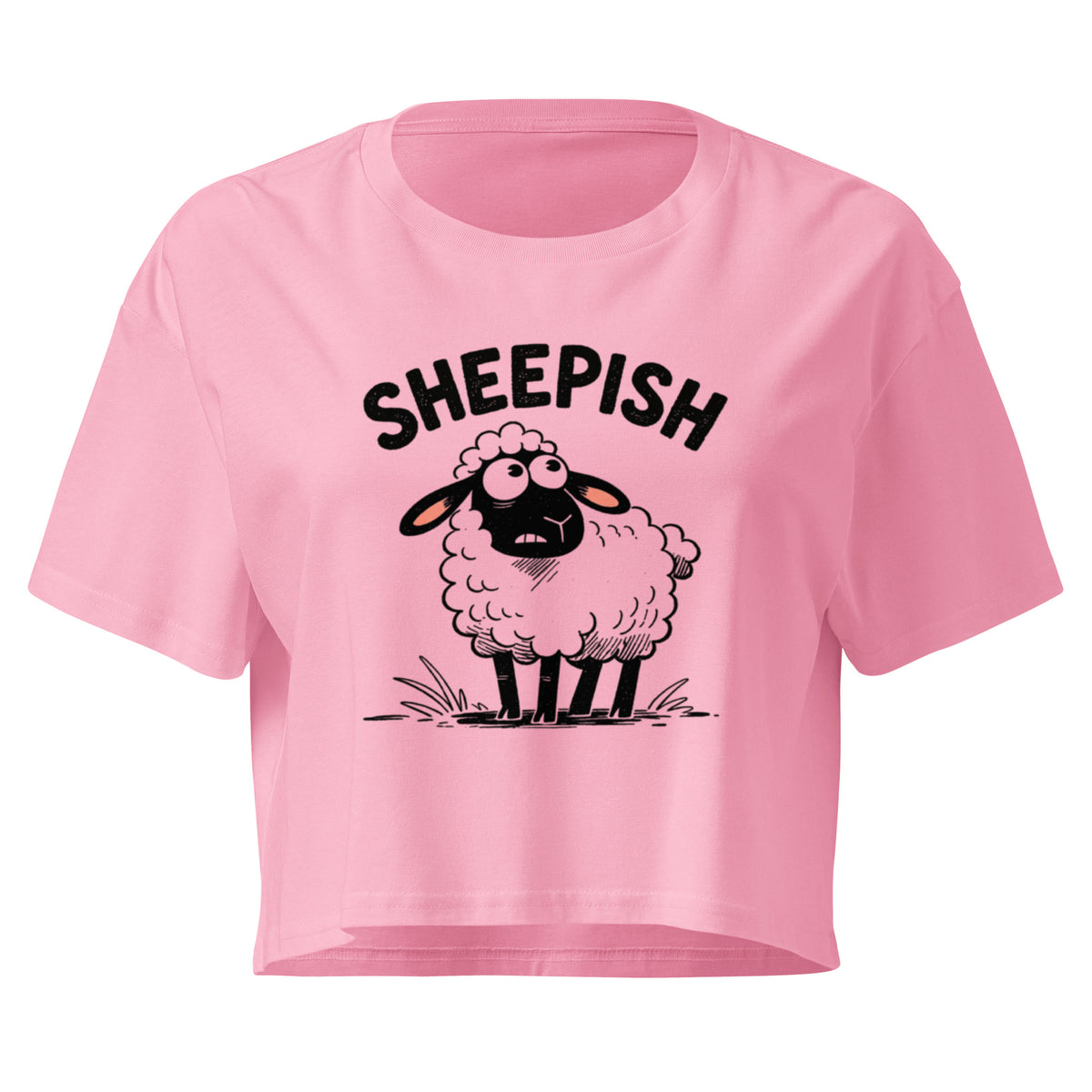Sheepish Relaxed Crop Top