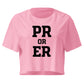 PR or ER Relaxed Crop Top