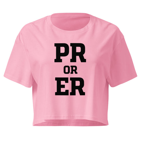 PR or ER Relaxed Crop Top