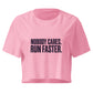 Run Faster Relaxed Crop Top