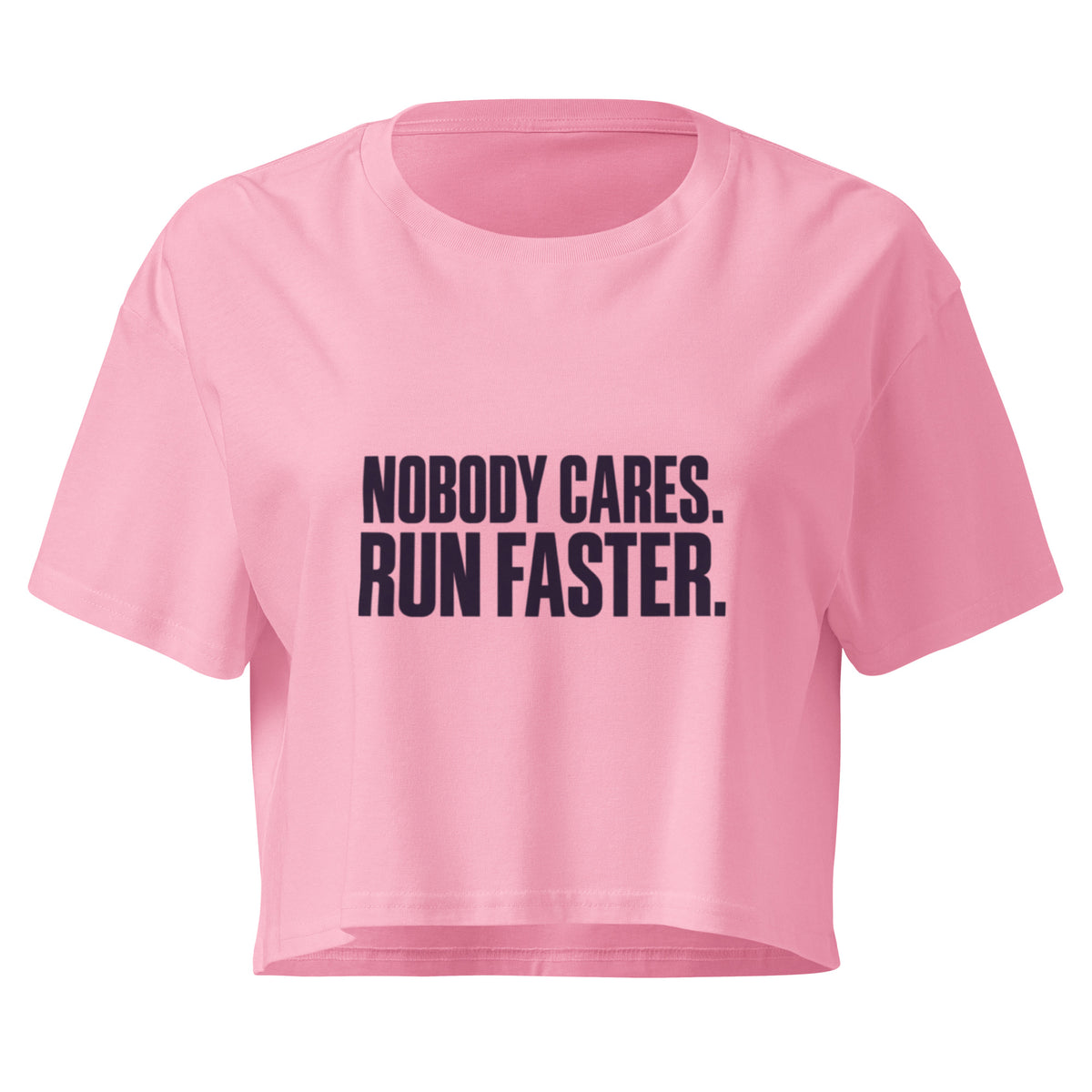 Run Faster Relaxed Crop Top