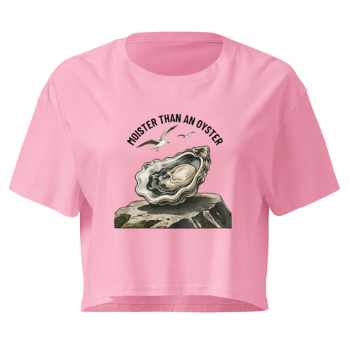 Moister Than an Oyster Relaxed Crop Top