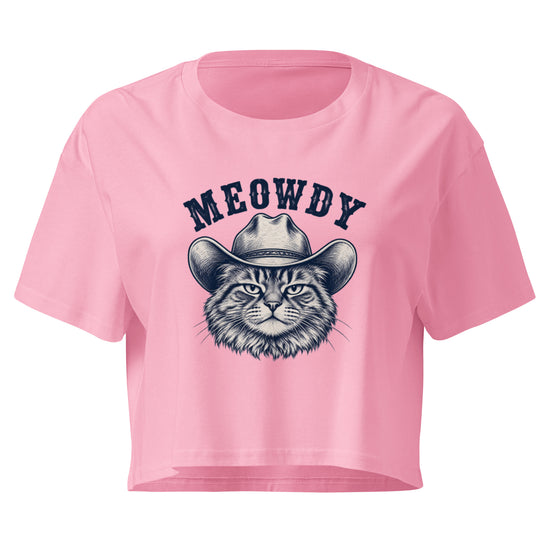 Meowdy Relaxed Crop Top