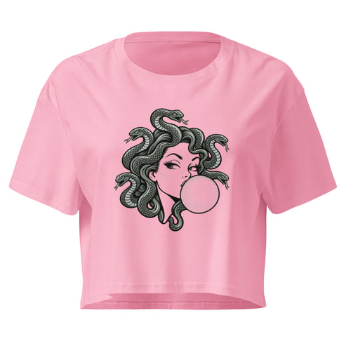 Medusa Relaxed Crop Top