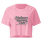 Mediocre Running Club Relaxed Crop Top