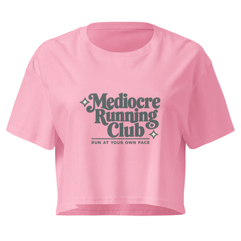 Mediocre Running Club Relaxed Crop Top
