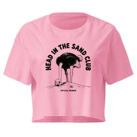 Head in the Sand Club Relaxed Crop Top