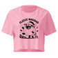 Fleece Navidad Relaxed Crop Top