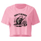 Dam It Beaver Relaxed Crop Top