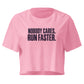 Run Faster Relaxed Crop Top