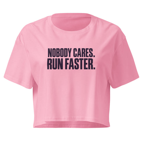 Run Faster Relaxed Crop Top