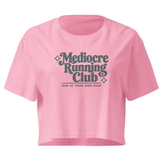 Mediocre Running Club Relaxed Crop Top