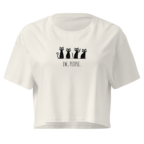 Ew, People Relaxed Crop Top - Ecru