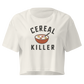 Cereal Killer Relaxed Crop Top - Ecru