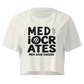 Mediocrates Relaxed Crop Top