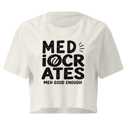 Mediocrates Relaxed Crop Top
