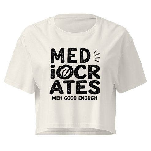 Mediocrates Relaxed Crop Top