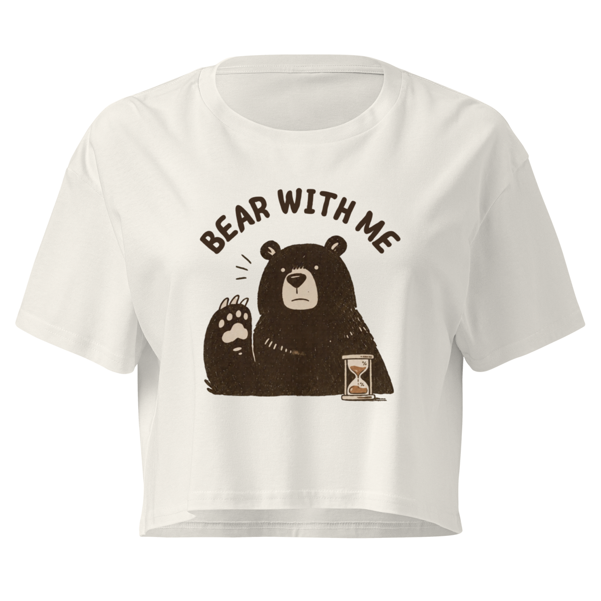Bear with Me Relaxed Crop Top