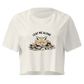 Leaf Me Alone (Fox) Relaxed Crop Top