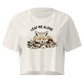 Leaf Me Alone (Fox) Relaxed Crop Top