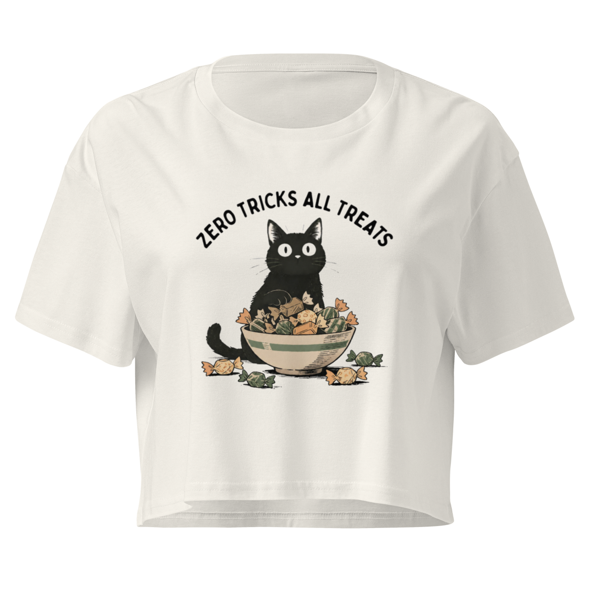 Zero Tricks All Treats Relaxed Crop Top