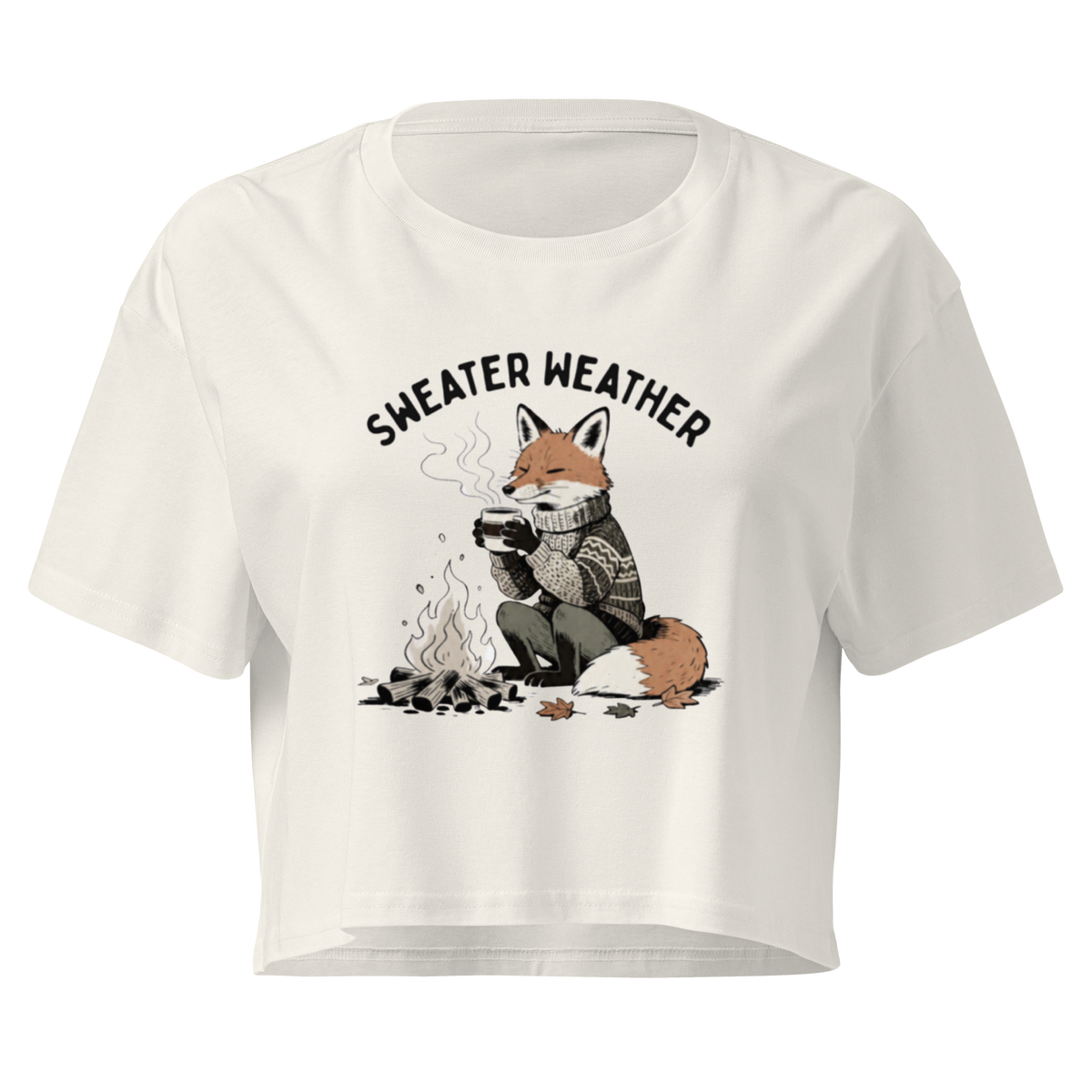 Sweater Weather Relaxed Crop Top