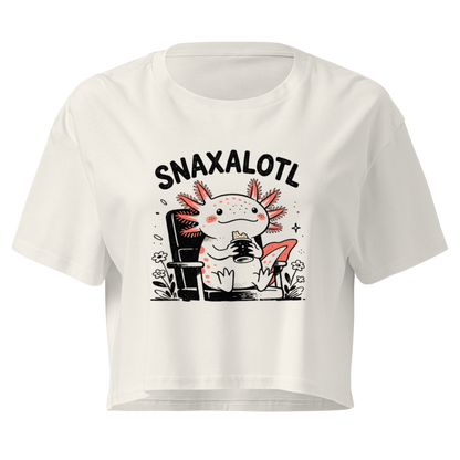 Snaxalotl Relaxed Crop Top