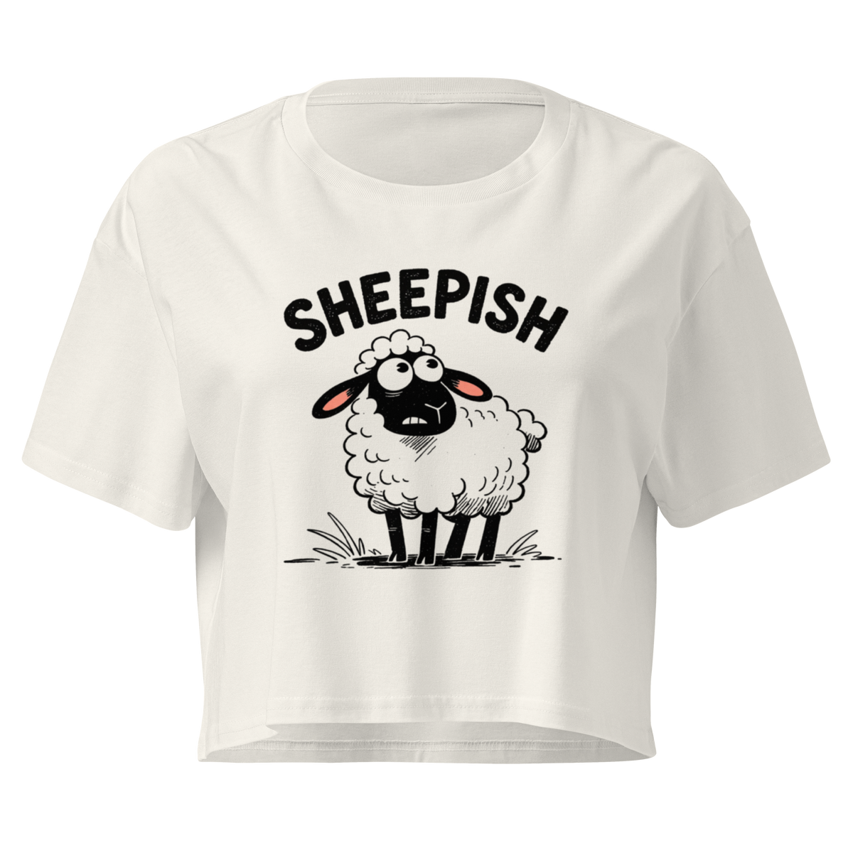 Sheepish Relaxed Crop Top