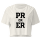 PR or ER Relaxed Crop Top