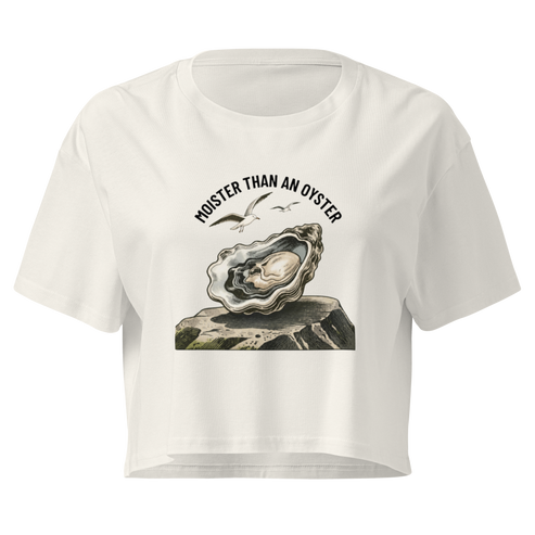 Moister Than an Oyster Relaxed Crop Top