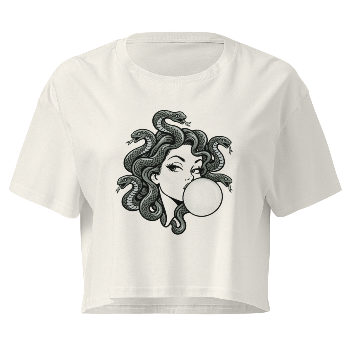Medusa Relaxed Crop Top