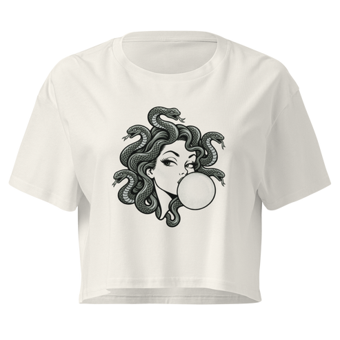 Medusa Relaxed Crop Top