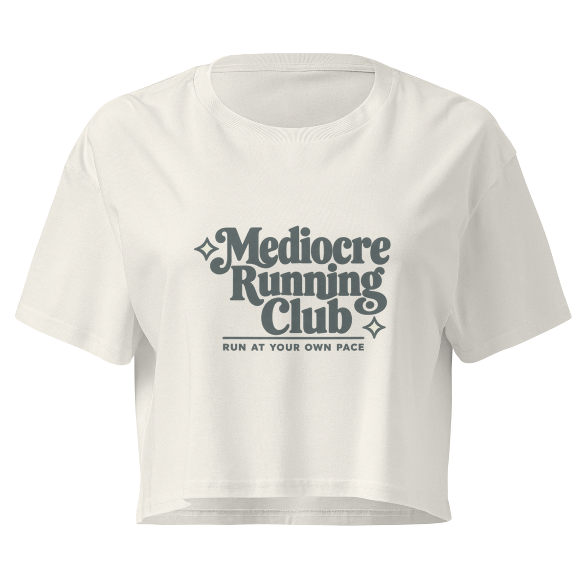 Mediocre Running Club Relaxed Crop Top