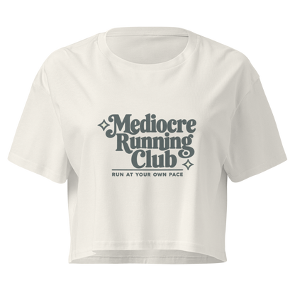 Mediocre Running Club Relaxed Crop Top