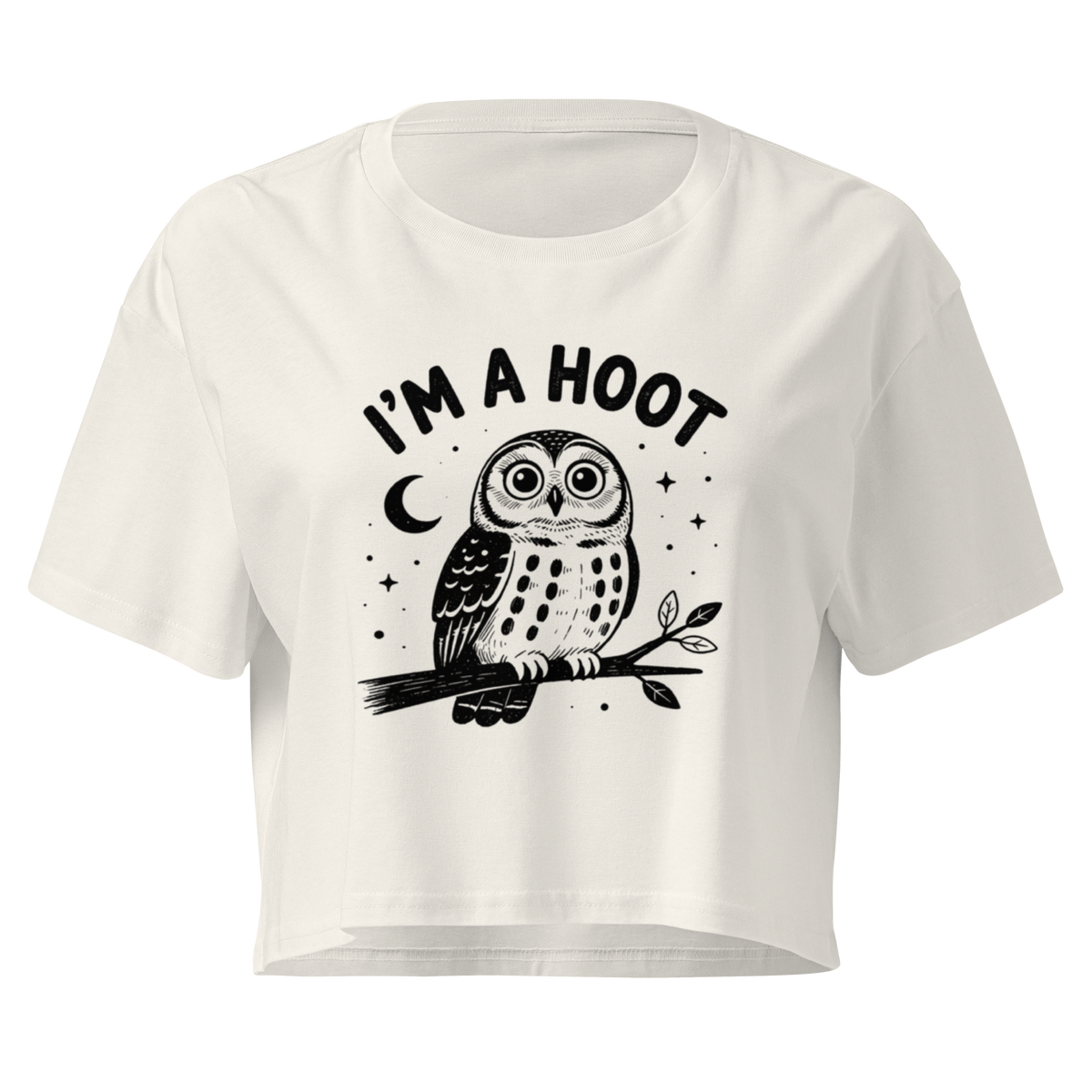 I'm a Hoot Relaxed Crop Top