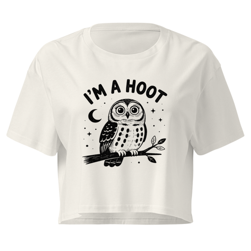 I'm a Hoot Relaxed Crop Top