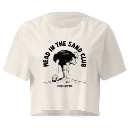 Head in the Sand Club Relaxed Crop Top